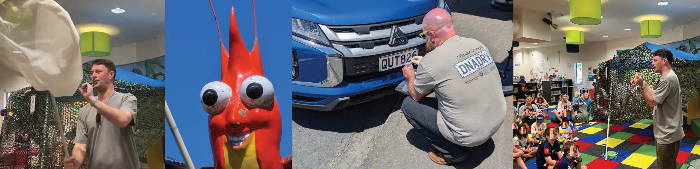 DNADRV doing a insect workshop at Taupo Library